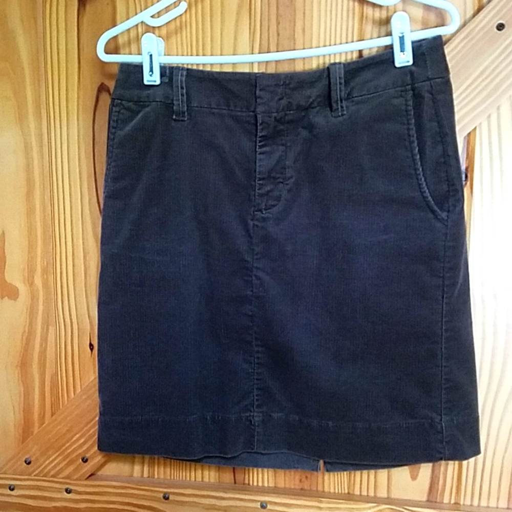 Eddie Bauer corduroy skirt, size 4 petite